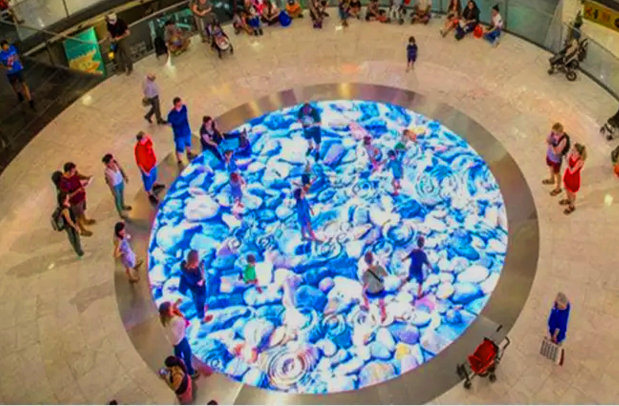 Shopping mall children's facilities