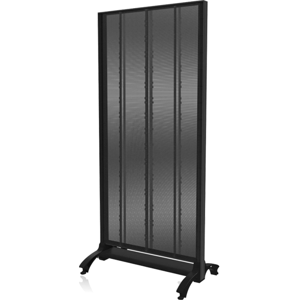 Indoor advertising screen